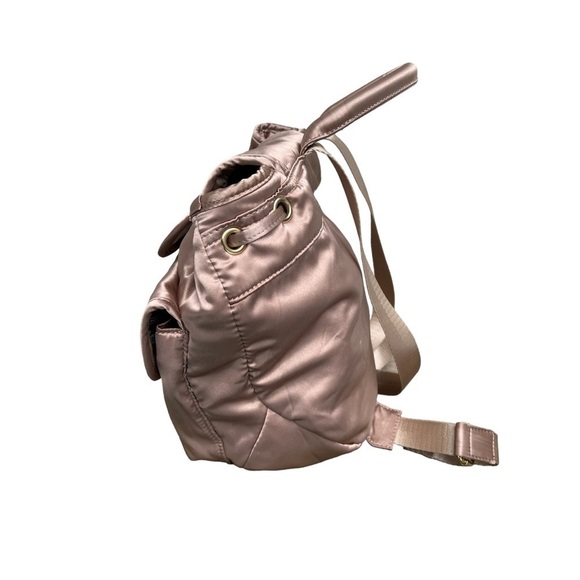 Steve Madden Satin Medium Backpack. - Picture 4 of 6